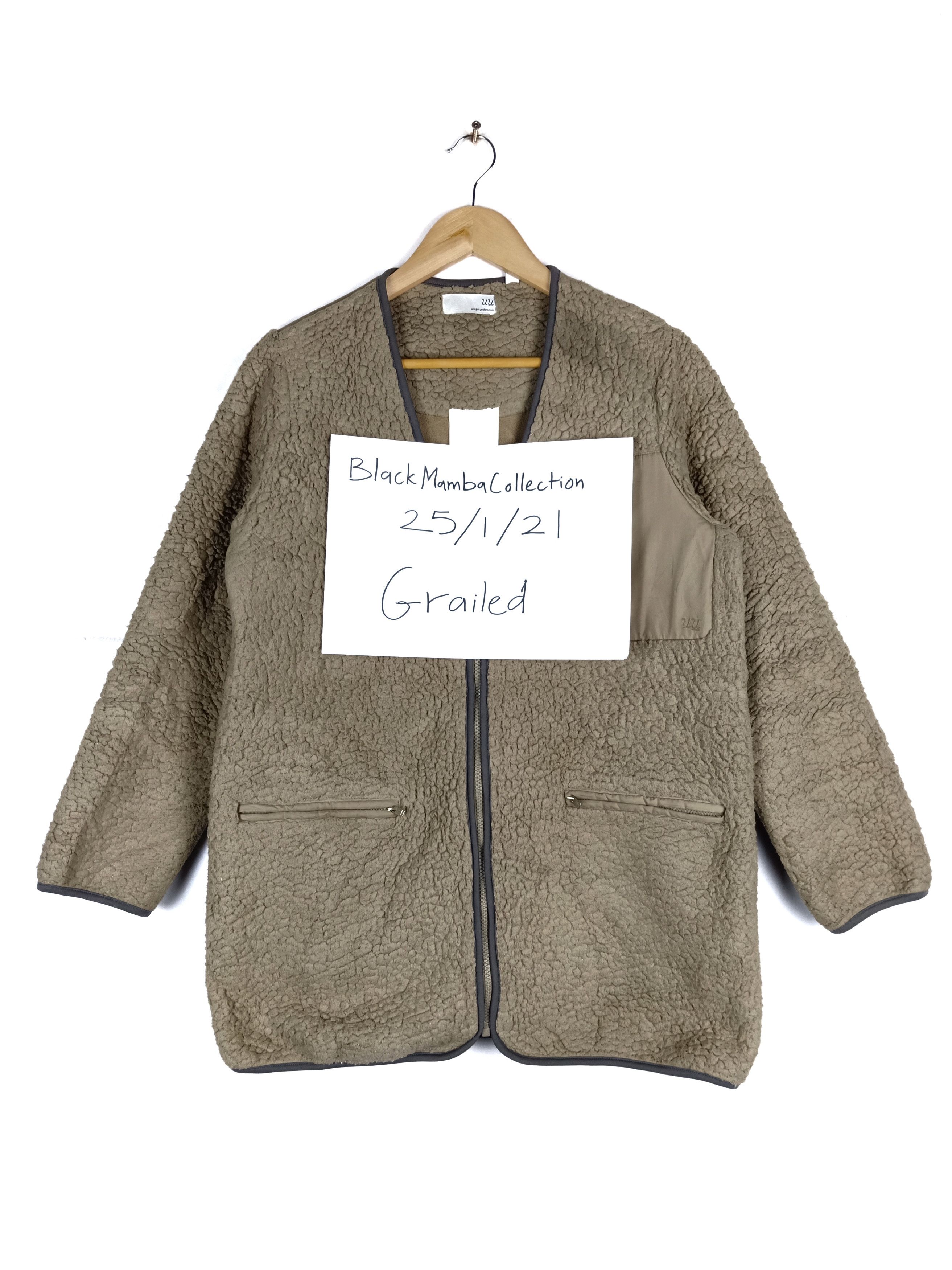 Japanese Brand × Undercover × Uniqlo Uniqlo Undercover Sherpa Cardigan Size US M / EU 48-50 / 2 - 11 Thumbnail