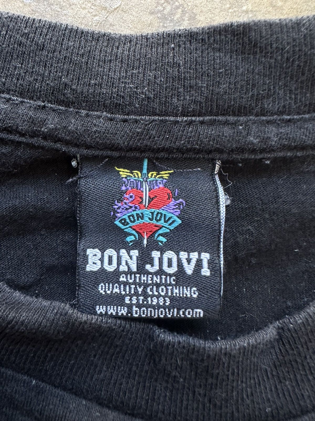 Band Tees Vintage Bon Jovi Shirts Size US M / EU 48-50 / 2 - 5 Thumbnail