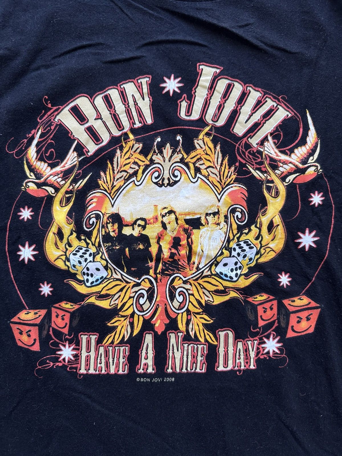 Band Tees Vintage Bon Jovi Shirts Size US M / EU 48-50 / 2 - 3 Thumbnail