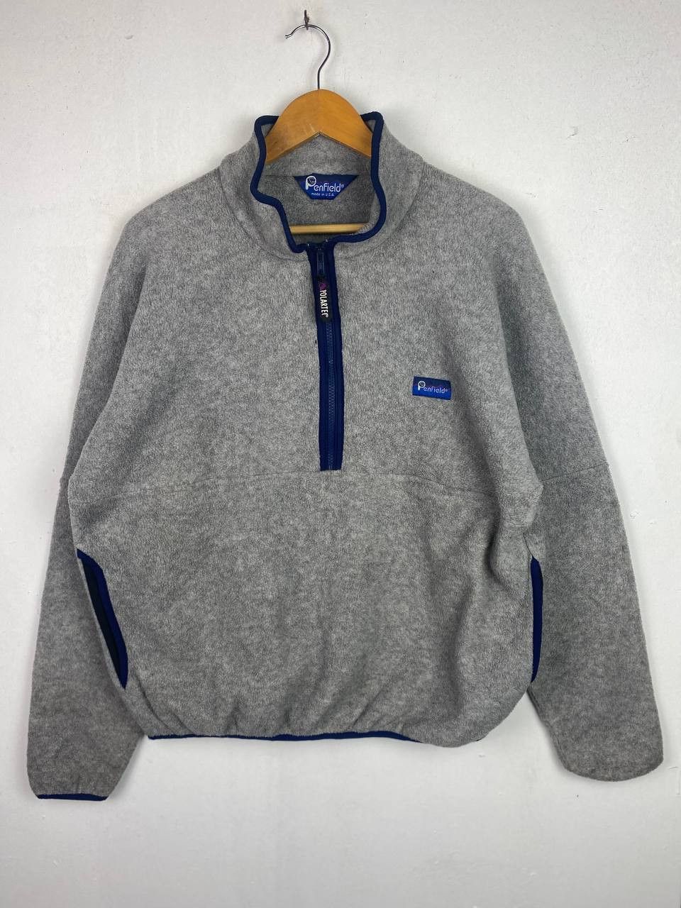 Penfield Vintage Rare Penfield Fleece Jacket Half Zipper Size US L / EU 52-54 / 3 - 1 Thumbnail