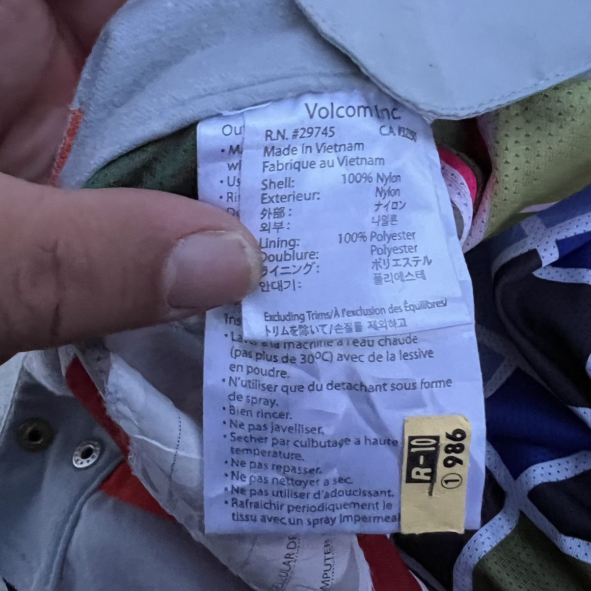 Japanese Brand VINTAGE VOLCOM SKI PANTS OVERALL RARE COLOUR BONDAGE DESIGN Size US 38 / EU 54 - 22 Thumbnail