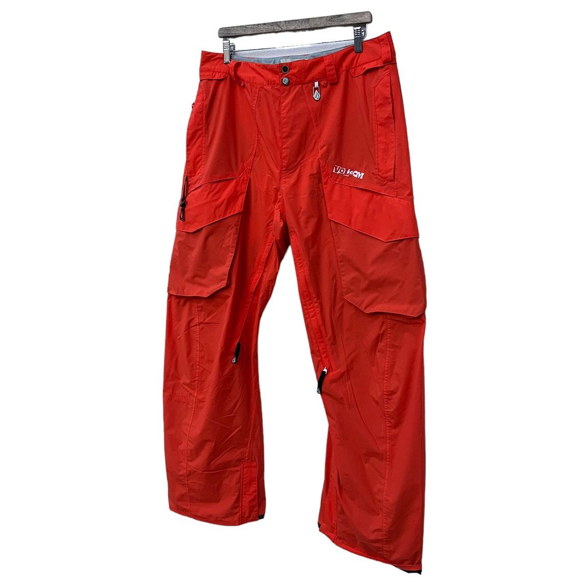 Japanese Brand VINTAGE VOLCOM SKI PANTS OVERALL RARE COLOUR BONDAGE DESIGN Size US 38 / EU 54 - 2 Thumbnail
