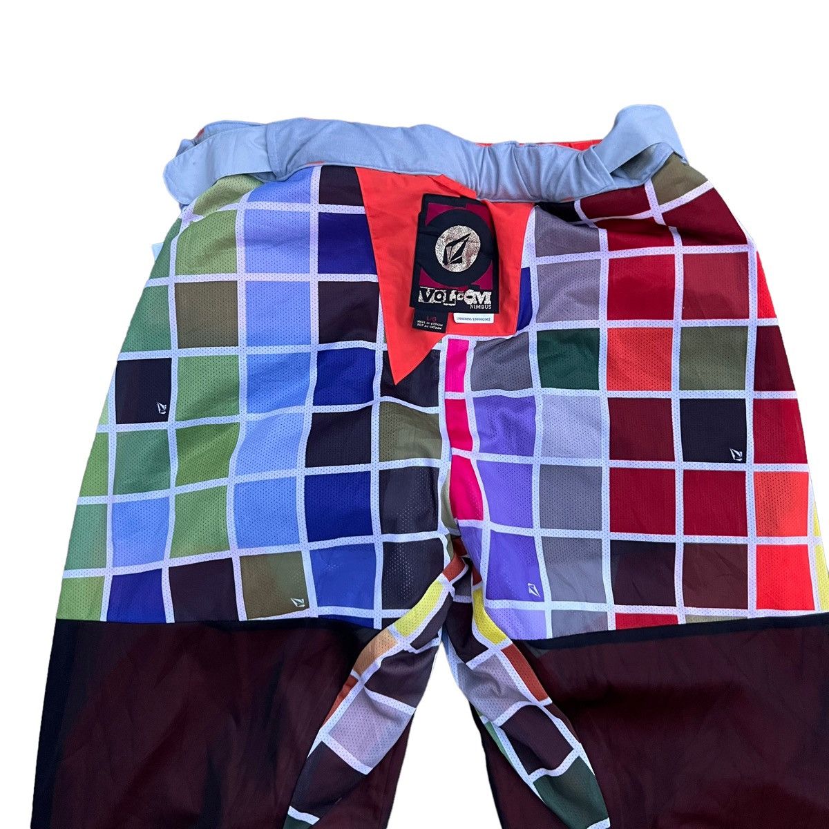 Japanese Brand VINTAGE VOLCOM SKI PANTS OVERALL RARE COLOUR BONDAGE DESIGN Size US 38 / EU 54 - 17 Thumbnail