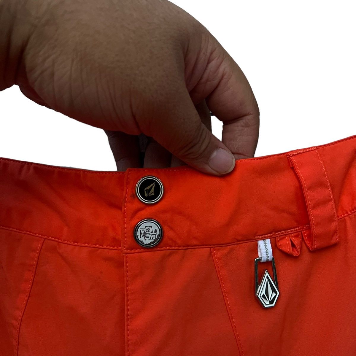Japanese Brand VINTAGE VOLCOM SKI PANTS OVERALL RARE COLOUR BONDAGE DESIGN Size US 38 / EU 54 - 15 Thumbnail