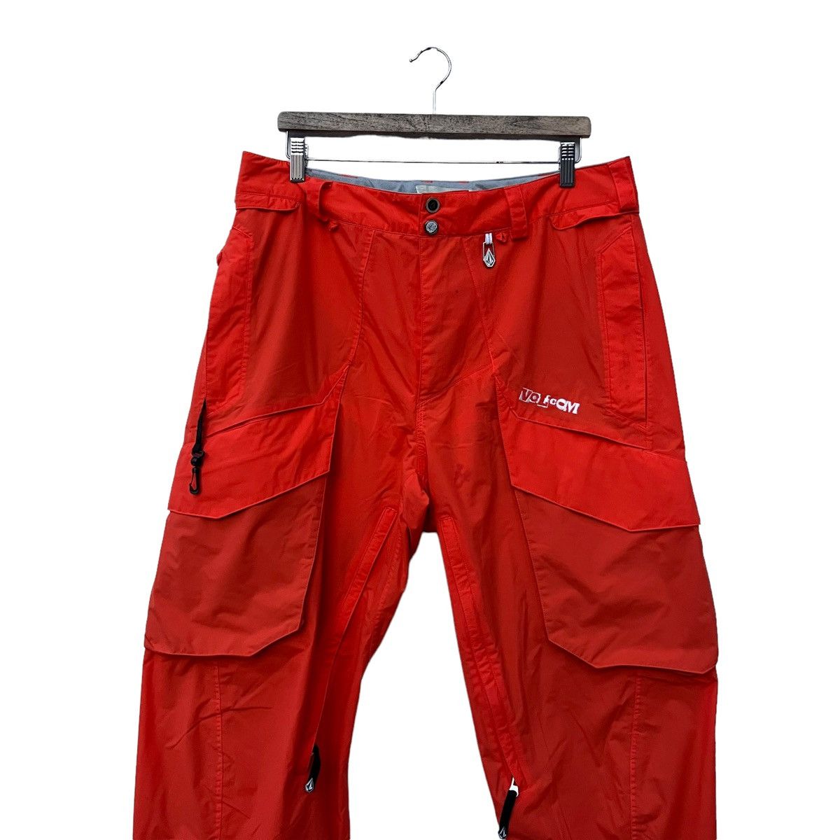 Japanese Brand VINTAGE VOLCOM SKI PANTS OVERALL RARE COLOUR BONDAGE DESIGN Size US 38 / EU 54 - 6 Thumbnail