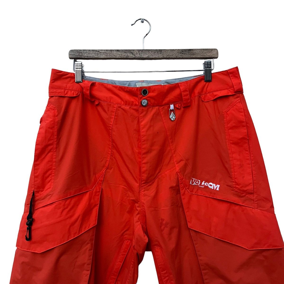 Japanese Brand VINTAGE VOLCOM SKI PANTS OVERALL RARE COLOUR BONDAGE DESIGN Size US 38 / EU 54 - 5 Thumbnail