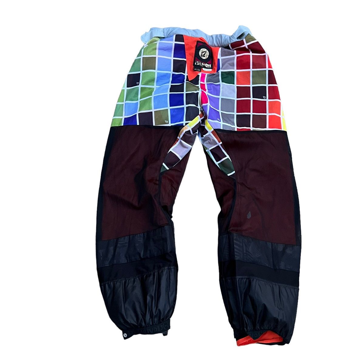 Japanese Brand VINTAGE VOLCOM SKI PANTS OVERALL RARE COLOUR BONDAGE DESIGN Size US 38 / EU 54 - 18 Thumbnail