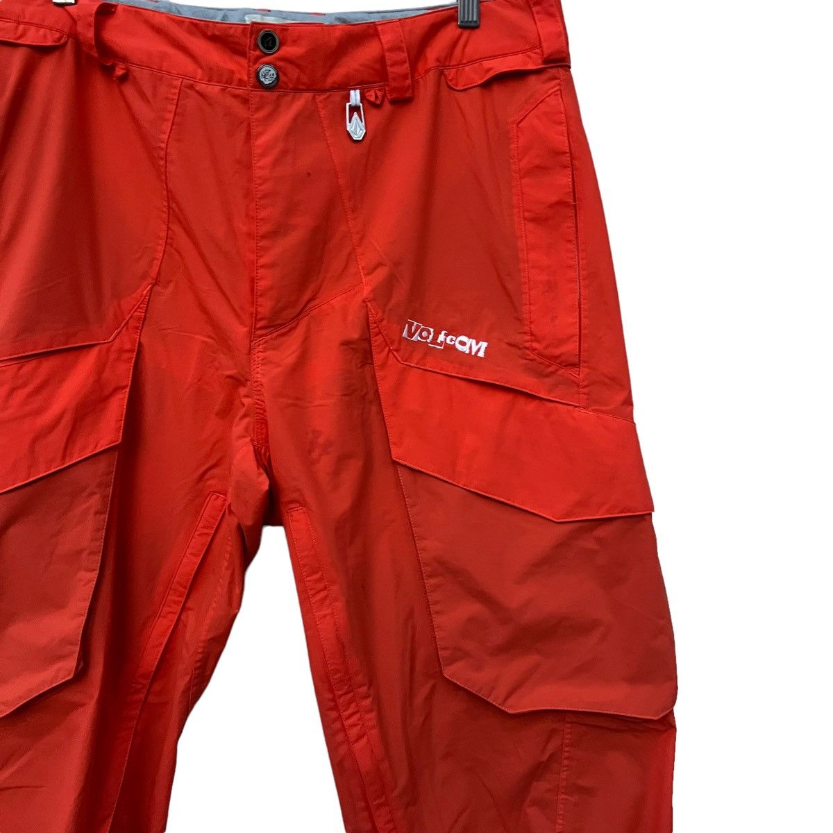 Japanese Brand VINTAGE VOLCOM SKI PANTS OVERALL RARE COLOUR BONDAGE DESIGN Size US 38 / EU 54 - 3 Thumbnail