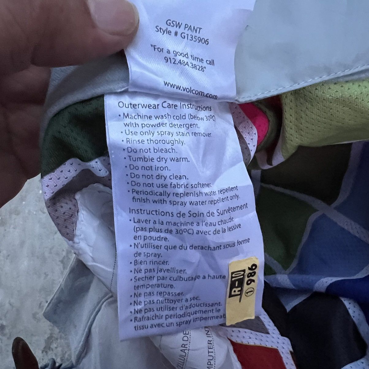 Japanese Brand VINTAGE VOLCOM SKI PANTS OVERALL RARE COLOUR BONDAGE DESIGN Size US 38 / EU 54 - 23 Thumbnail