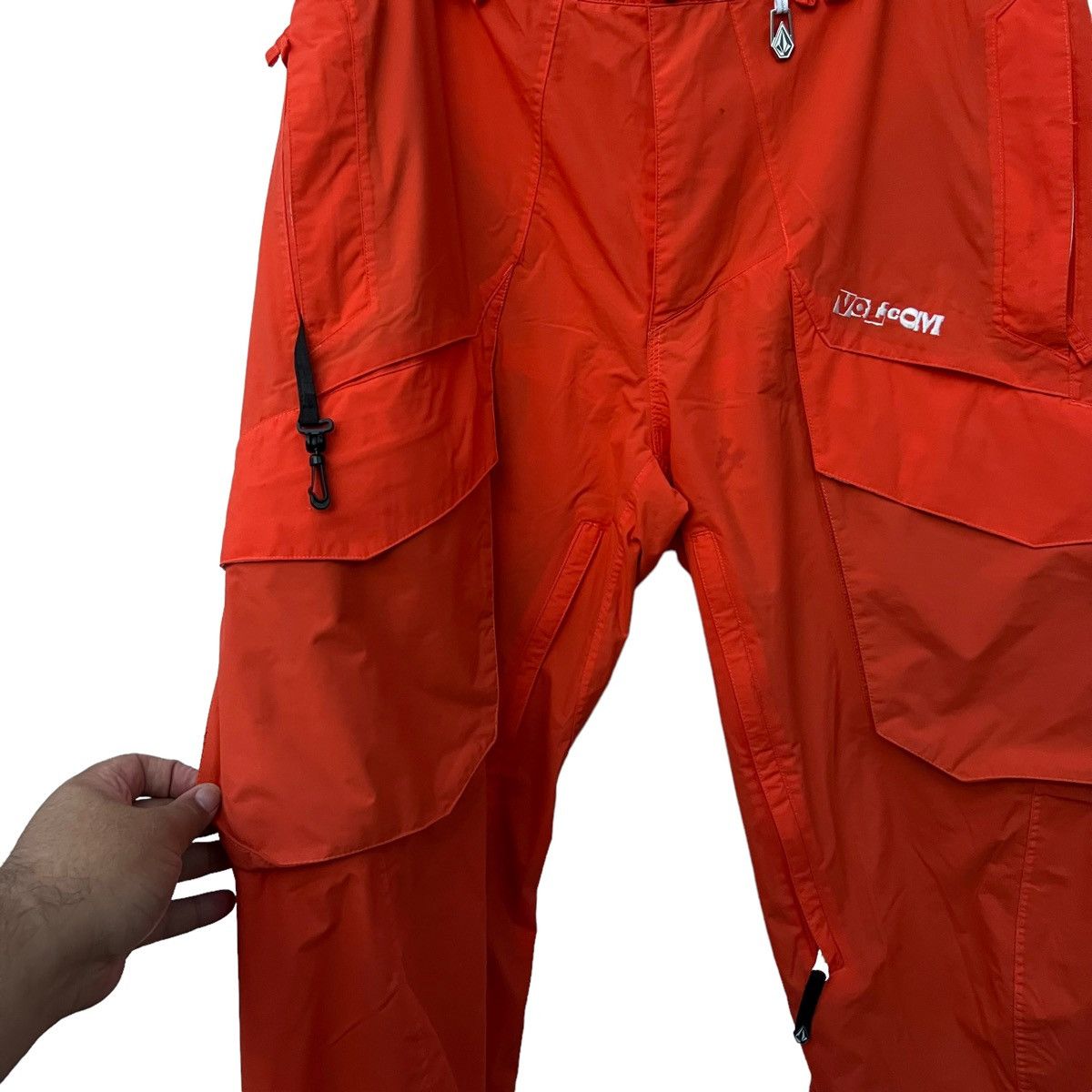 Japanese Brand VINTAGE VOLCOM SKI PANTS OVERALL RARE COLOUR BONDAGE DESIGN Size US 38 / EU 54 - 12 Thumbnail
