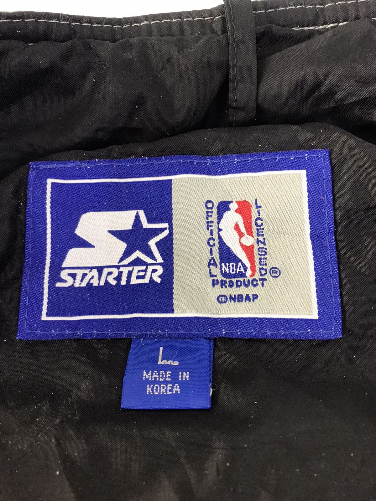 NBA × Starter NBA Starter Chicago Bulls Grey Puffer Quilted Jacket Hoodies Size US L / EU 52-54 / 3 - 7 Thumbnail