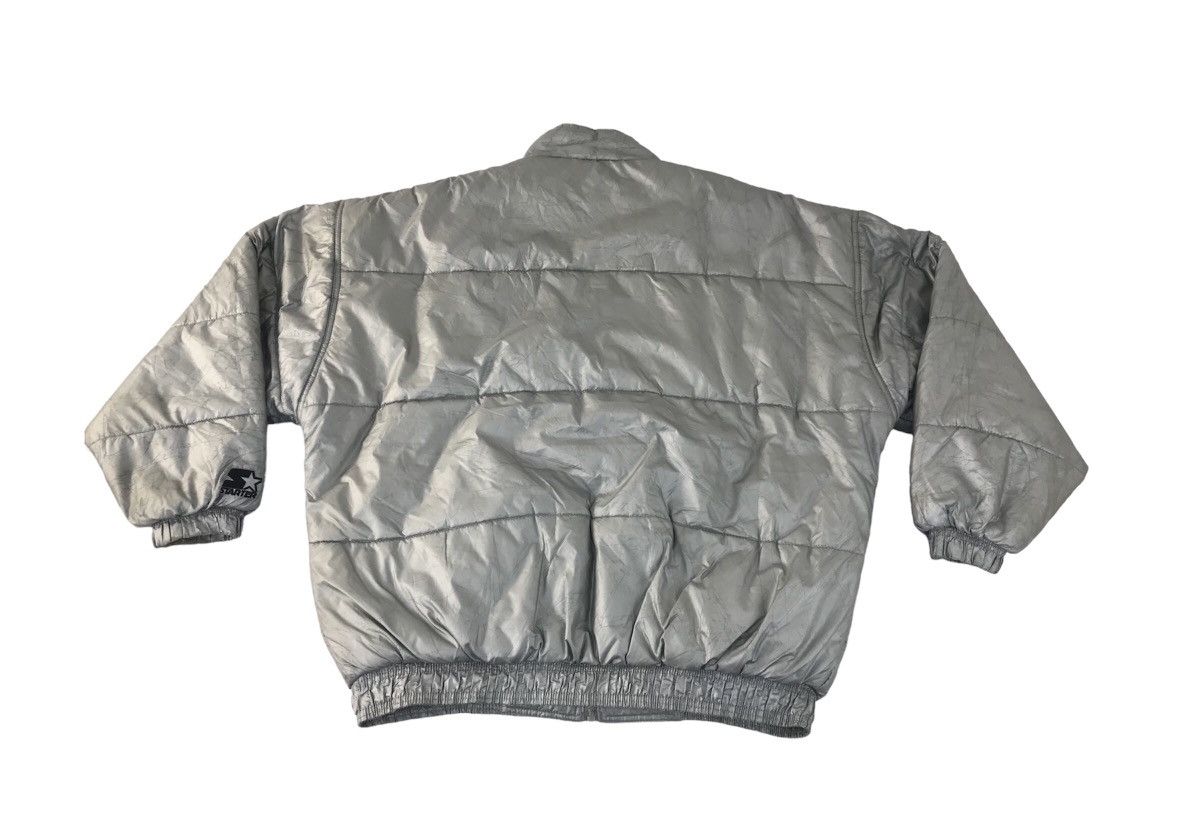 NBA × Starter NBA Starter Chicago Bulls Grey Puffer Quilted Jacket Hoodies Size US L / EU 52-54 / 3 - 2 Thumbnail