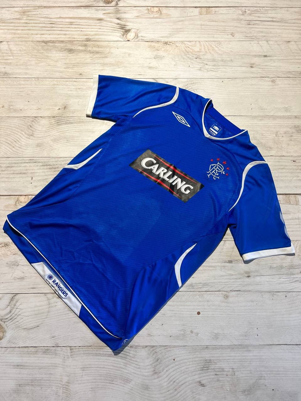 Umbro Glasgow Rangers 2008 2009 Home Shirt Soccer Jersey