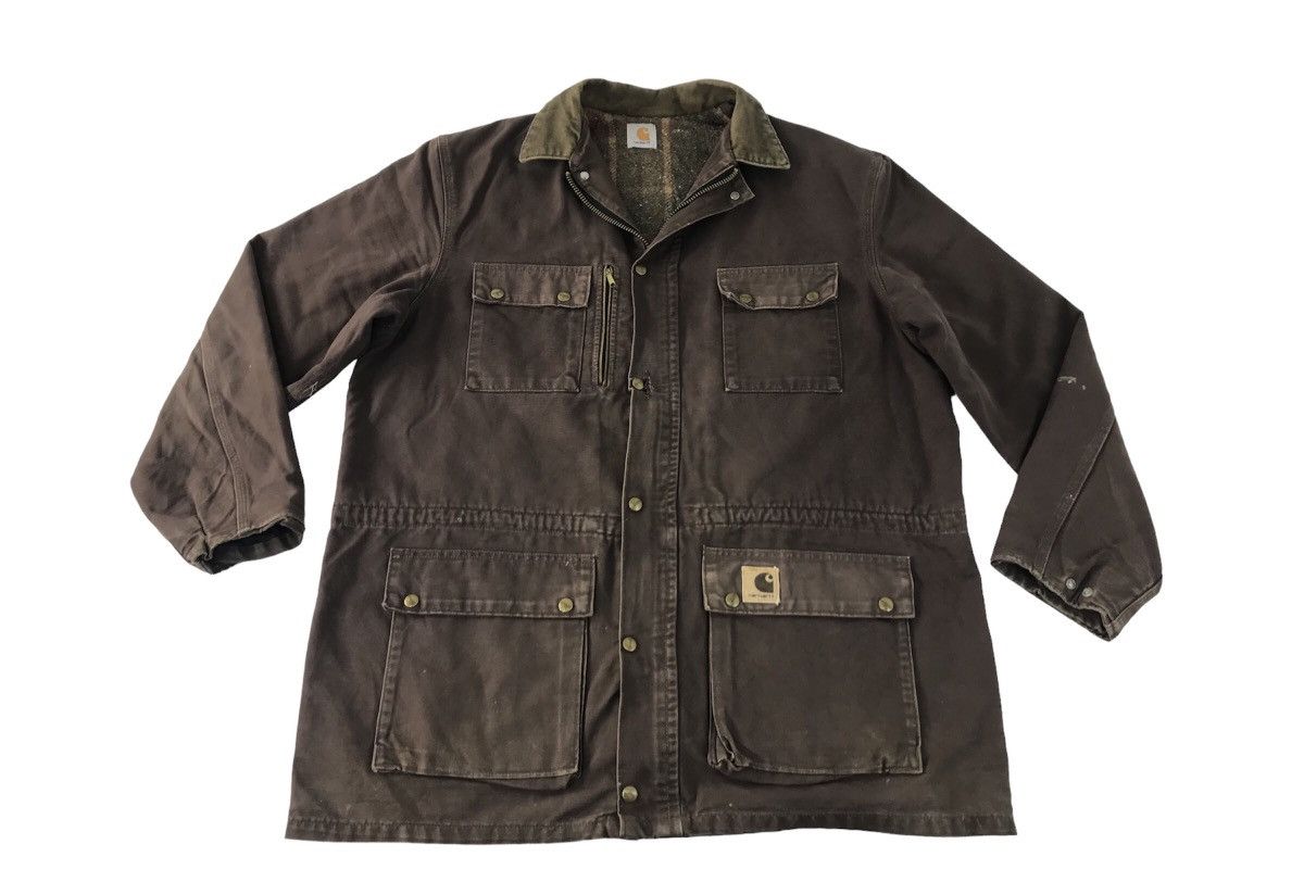 Carhartt Carhartt Multi Pocket Tactical Outdoor Hunting Jacket Wip Size US XXL / EU 58 / 5 - 1 Thumbnail