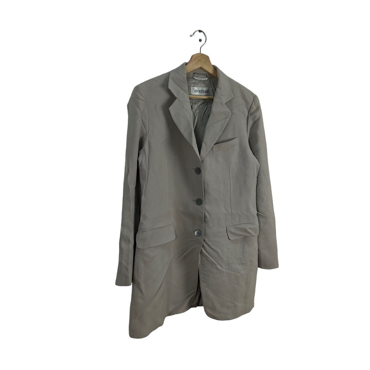 Sportmax VINTAGE SPORTMAX MADE IN ITALY DOUBLE BREAST COATS JACKET Size M / US 6-8 / IT 42-44 - 3 Thumbnail