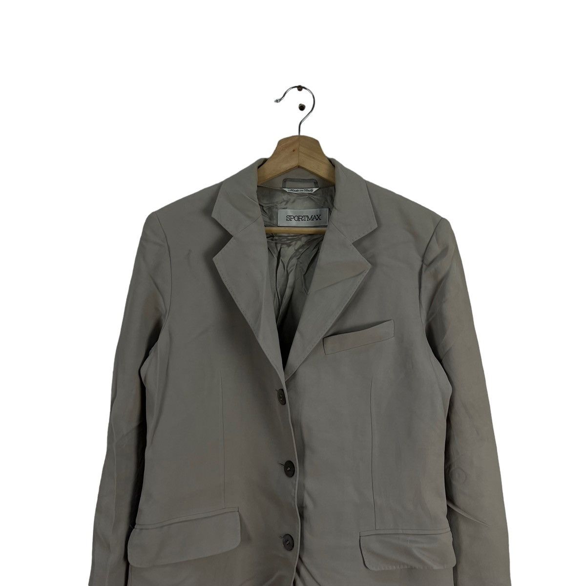 Sportmax VINTAGE SPORTMAX MADE IN ITALY DOUBLE BREAST COATS JACKET Size M / US 6-8 / IT 42-44 - 2 Thumbnail