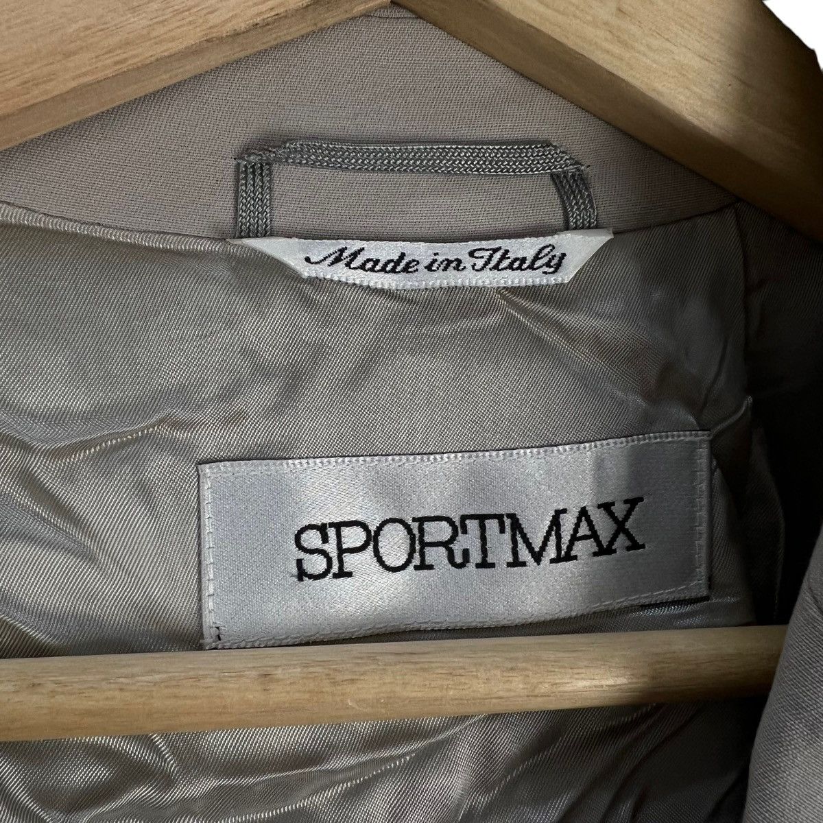 Sportmax VINTAGE SPORTMAX MADE IN ITALY DOUBLE BREAST COATS JACKET Size M / US 6-8 / IT 42-44 - 11 Thumbnail