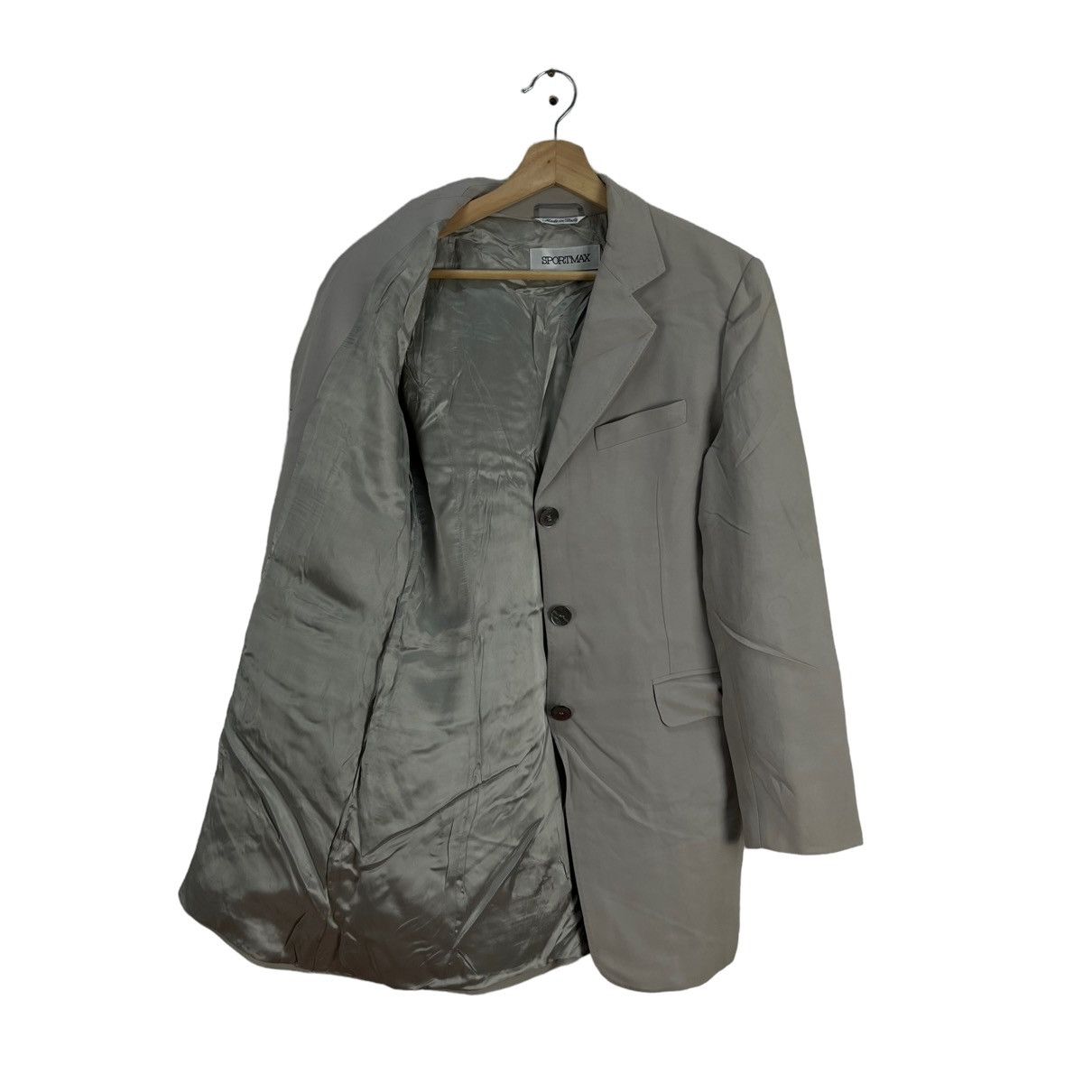 Sportmax VINTAGE SPORTMAX MADE IN ITALY DOUBLE BREAST COATS JACKET Size M / US 6-8 / IT 42-44 - 10 Thumbnail