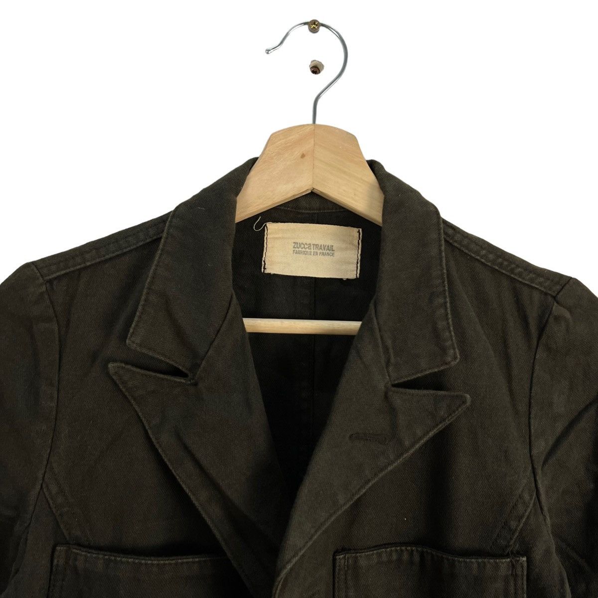 Issey Miyake ZUCCA TRAVAIL ISSEY MIYAKE FABRIC MADE FRANCE LONG JACKET Size US S / EU 44-46 / 1 - 9 Thumbnail