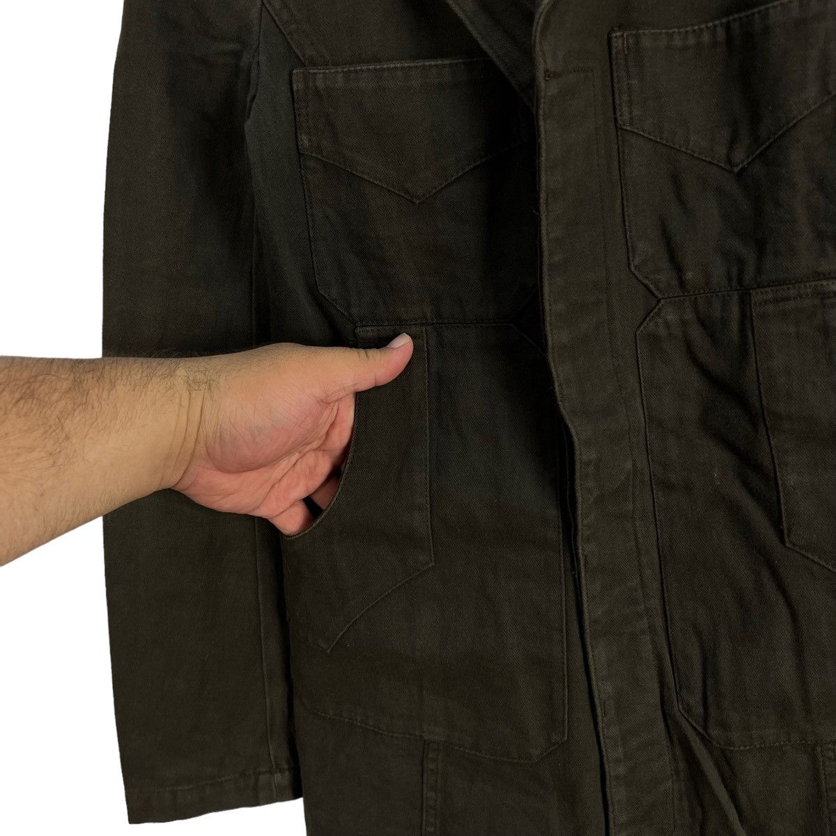 Issey Miyake ZUCCA TRAVAIL ISSEY MIYAKE FABRIC MADE FRANCE LONG JACKET Size US S / EU 44-46 / 1 - 5 Thumbnail