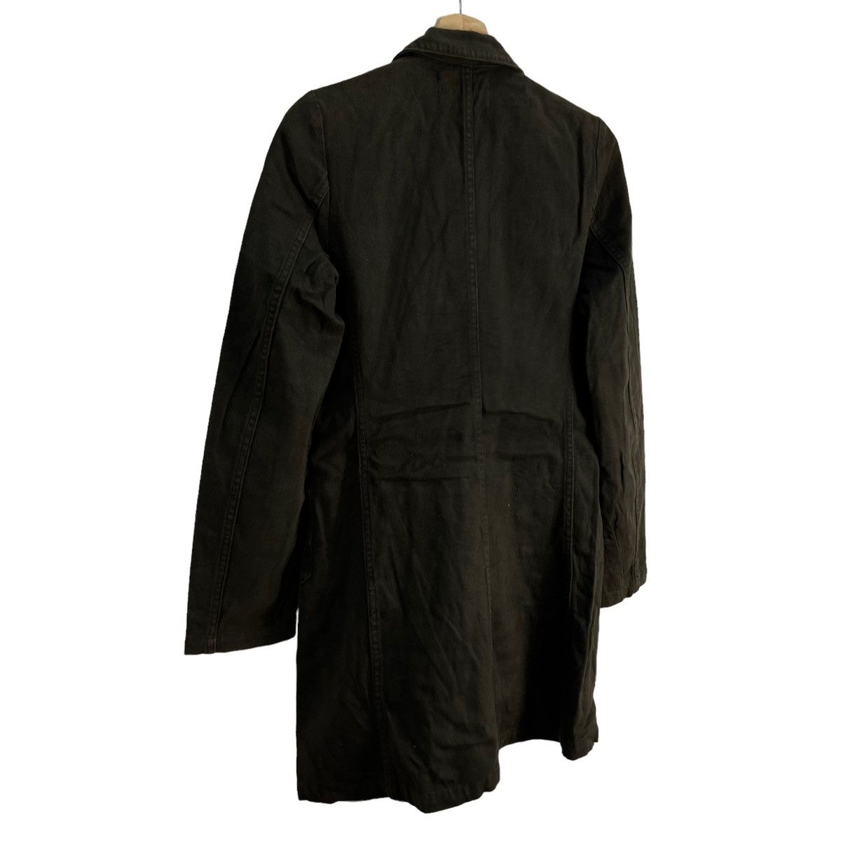 Issey Miyake ZUCCA TRAVAIL ISSEY MIYAKE FABRIC MADE FRANCE LONG JACKET Size US S / EU 44-46 / 1 - 11 Thumbnail