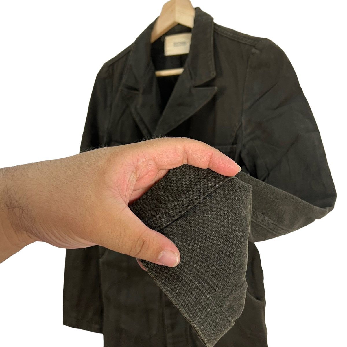 Issey Miyake ZUCCA TRAVAIL ISSEY MIYAKE FABRIC MADE FRANCE LONG JACKET Size US S / EU 44-46 / 1 - 6 Thumbnail