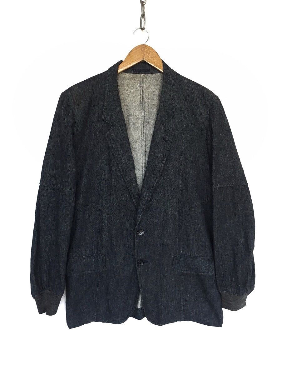 Comme des Garcons GRAIL🔥90s OG Comme des Garçons Homme Denim Jacket Size US M / EU 48-50 / 2 - 2 Thumbnail