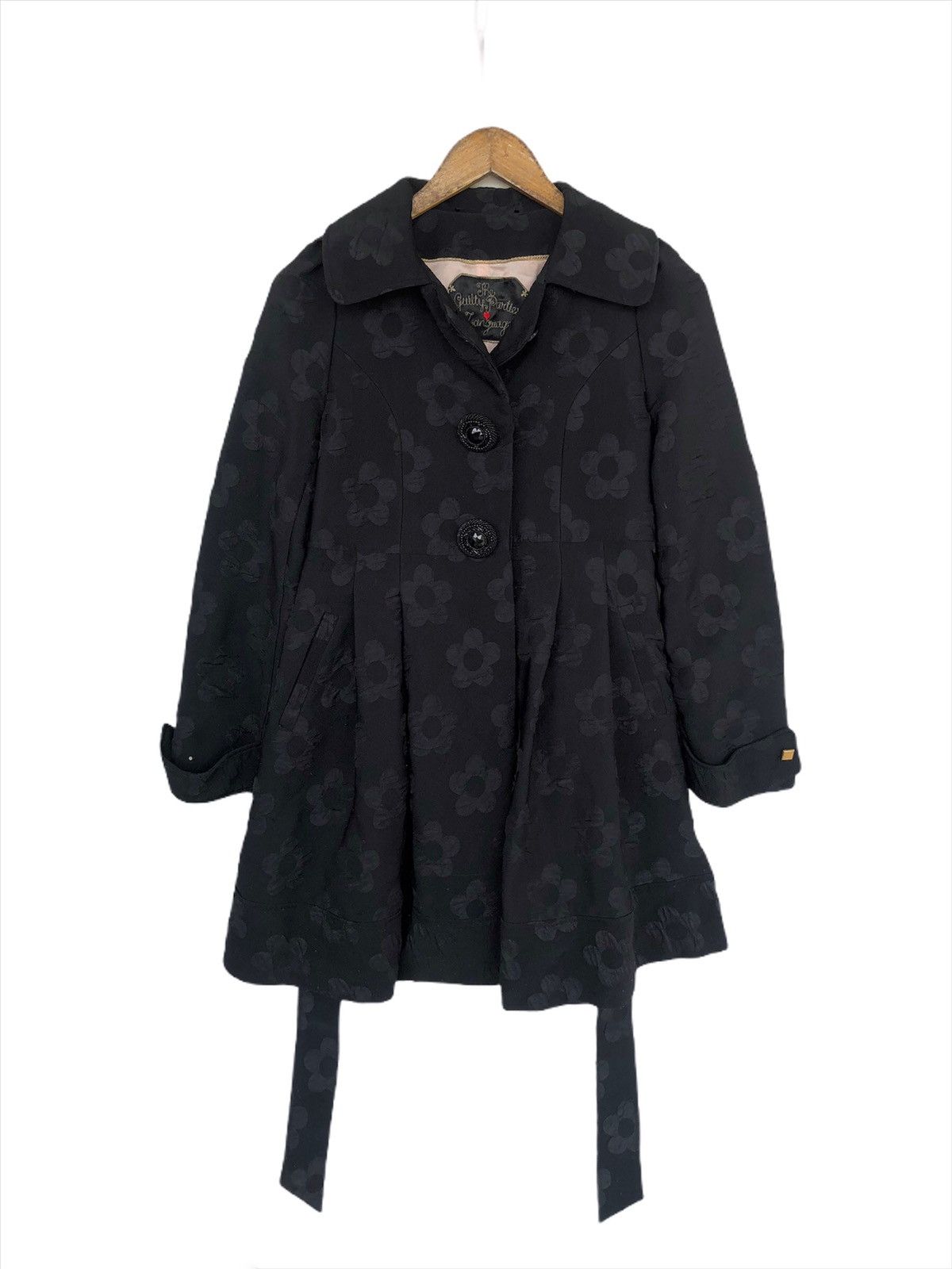 Wacko Maria Wacko Maria 🇯🇵 Floral Embossed Belted Trench Coat Size US S / EU 44-46 / 1 - 1 Thumbnail