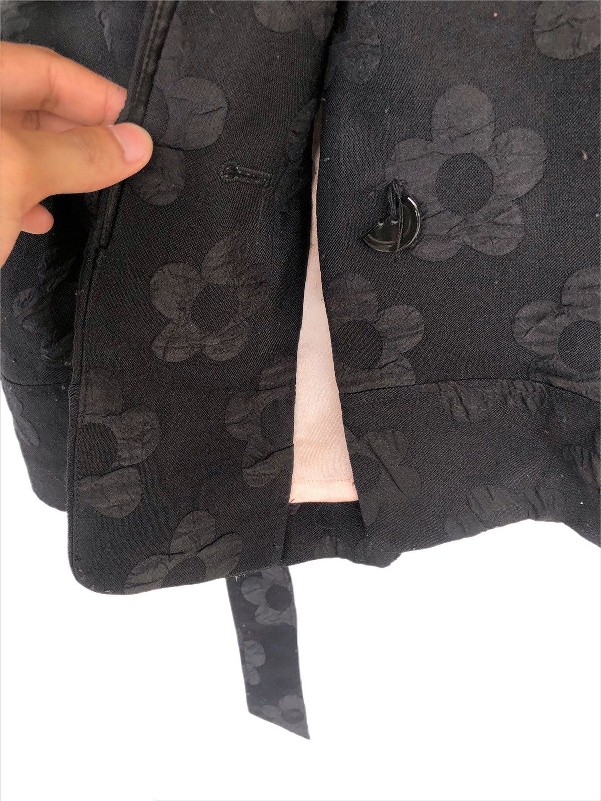 Wacko Maria Wacko Maria 🇯🇵 Floral Embossed Belted Trench Coat Size US S / EU 44-46 / 1 - 5 Thumbnail