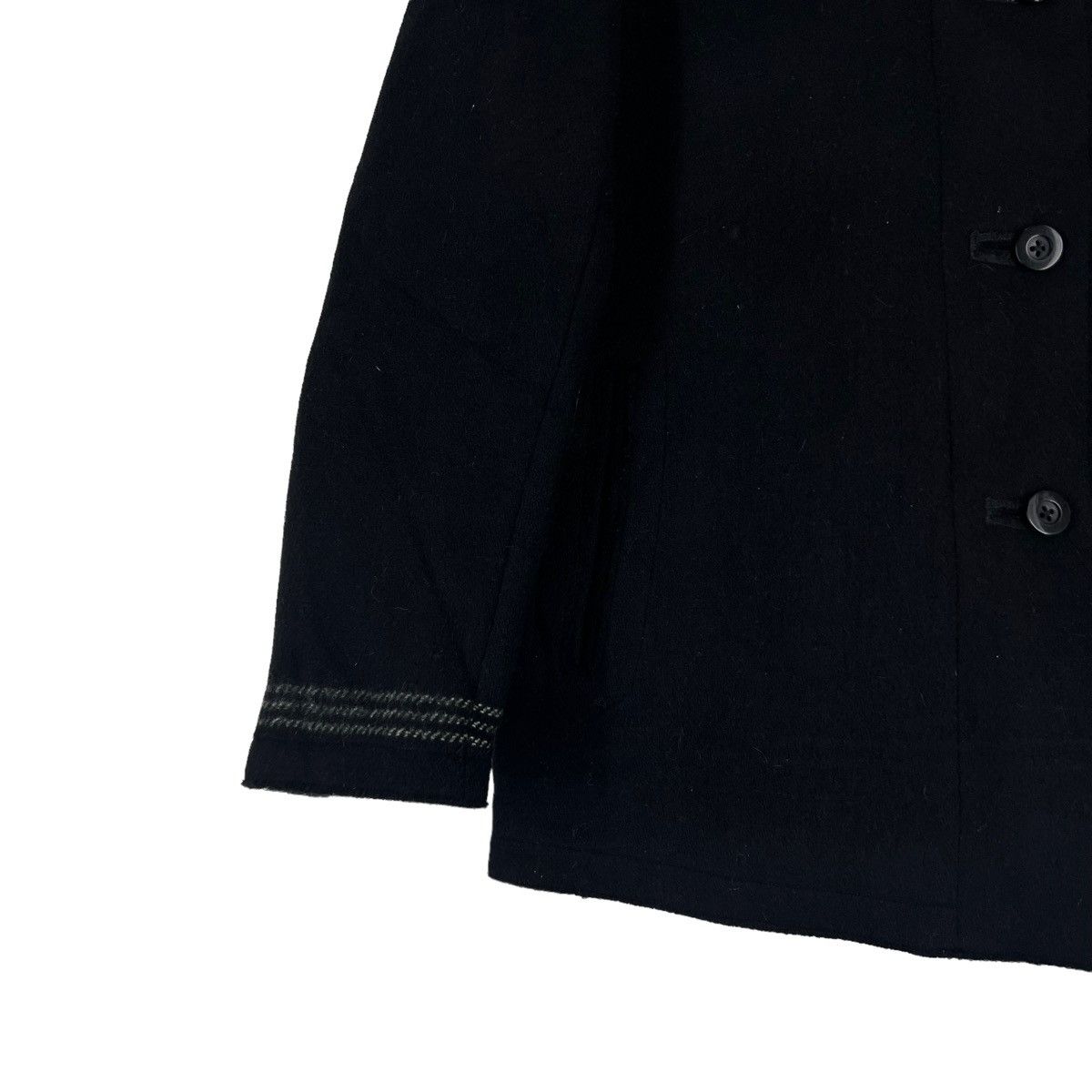 Japanese Brand VINTAGE MILITARY DOUBLE BREAST WOOL JACKET INSPECTOR MARINE Size US M / EU 48-50 / 2 - 3 Thumbnail