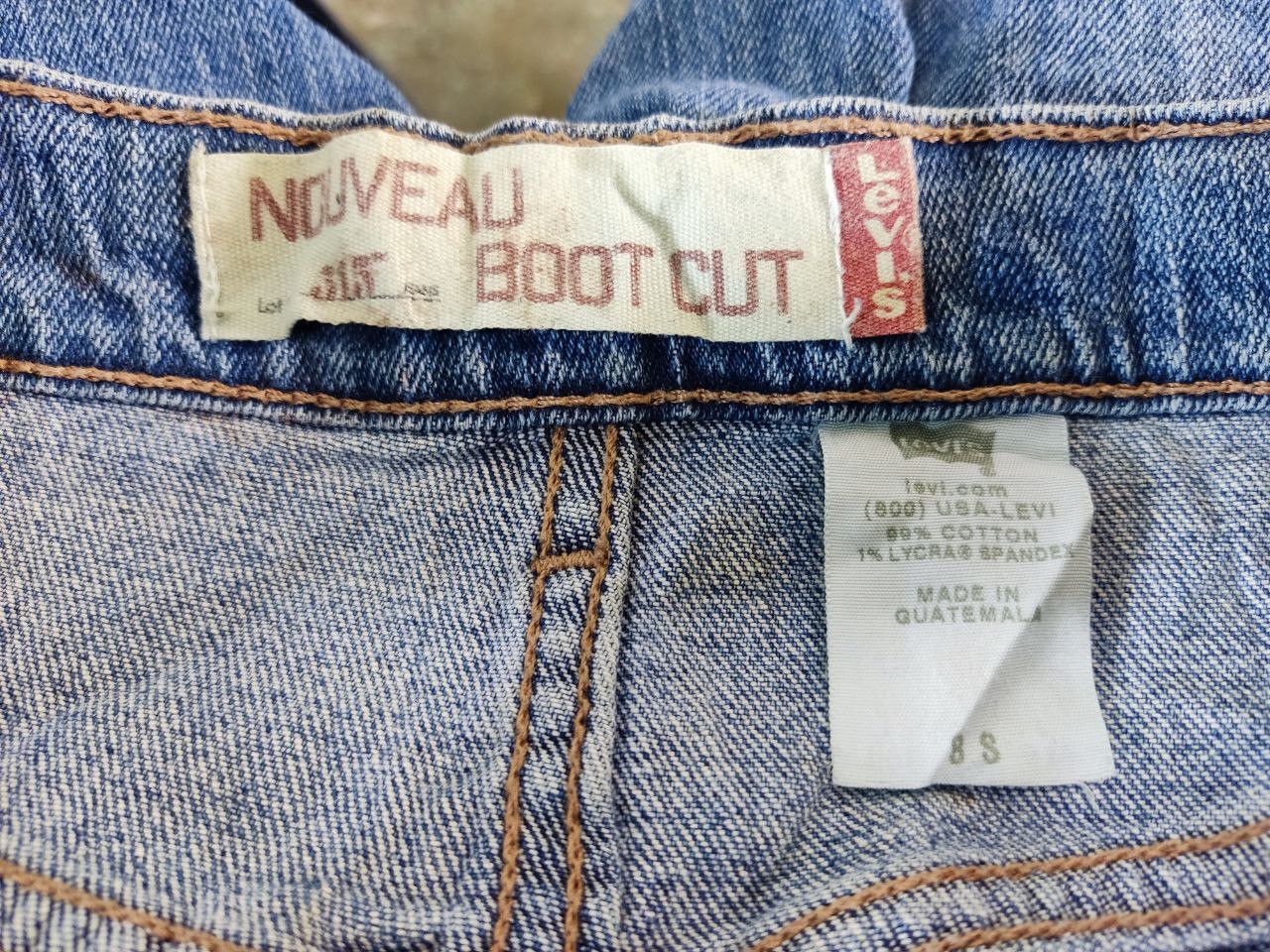 Levi's vintage levis 515 nouveau bootcut flare denim Size 34" / US 12 / IT 48 - 5 Thumbnail