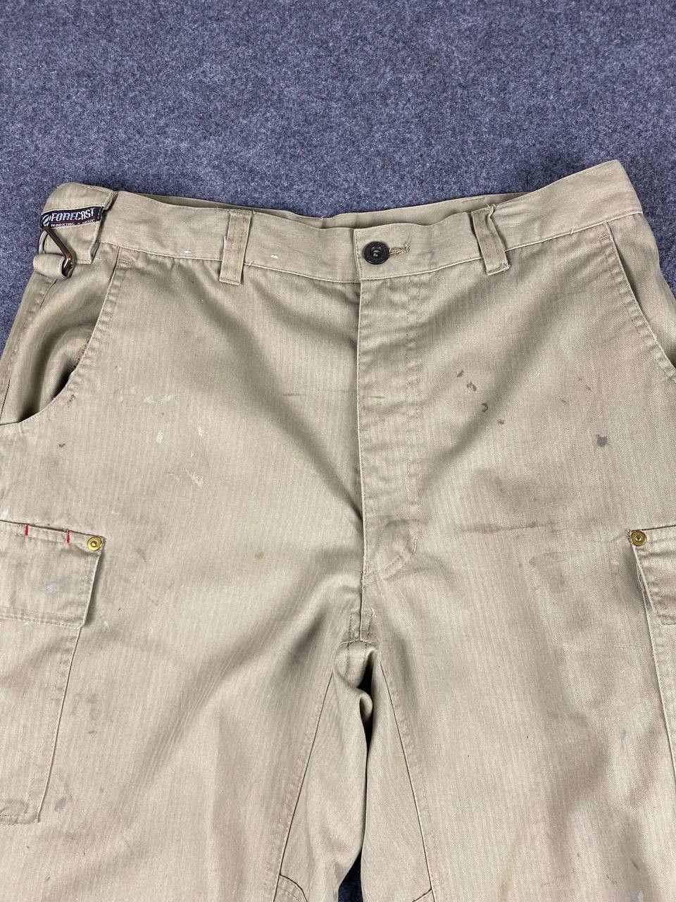 Japanese Brand vintage japanese brands cargo pants herringbone design Size US 35 - 10 Thumbnail