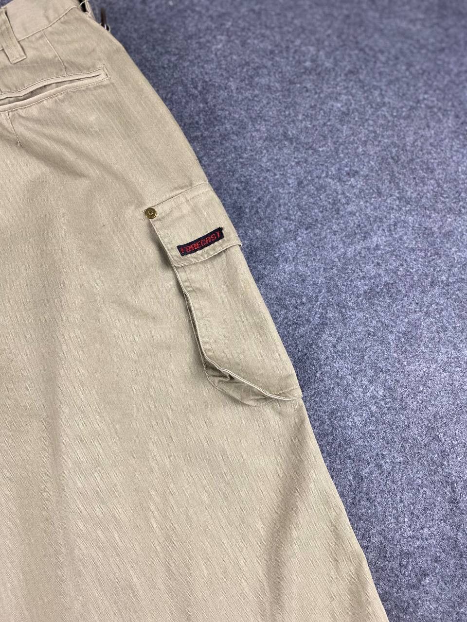 Japanese Brand vintage japanese brands cargo pants herringbone design Size US 35 - 5 Thumbnail