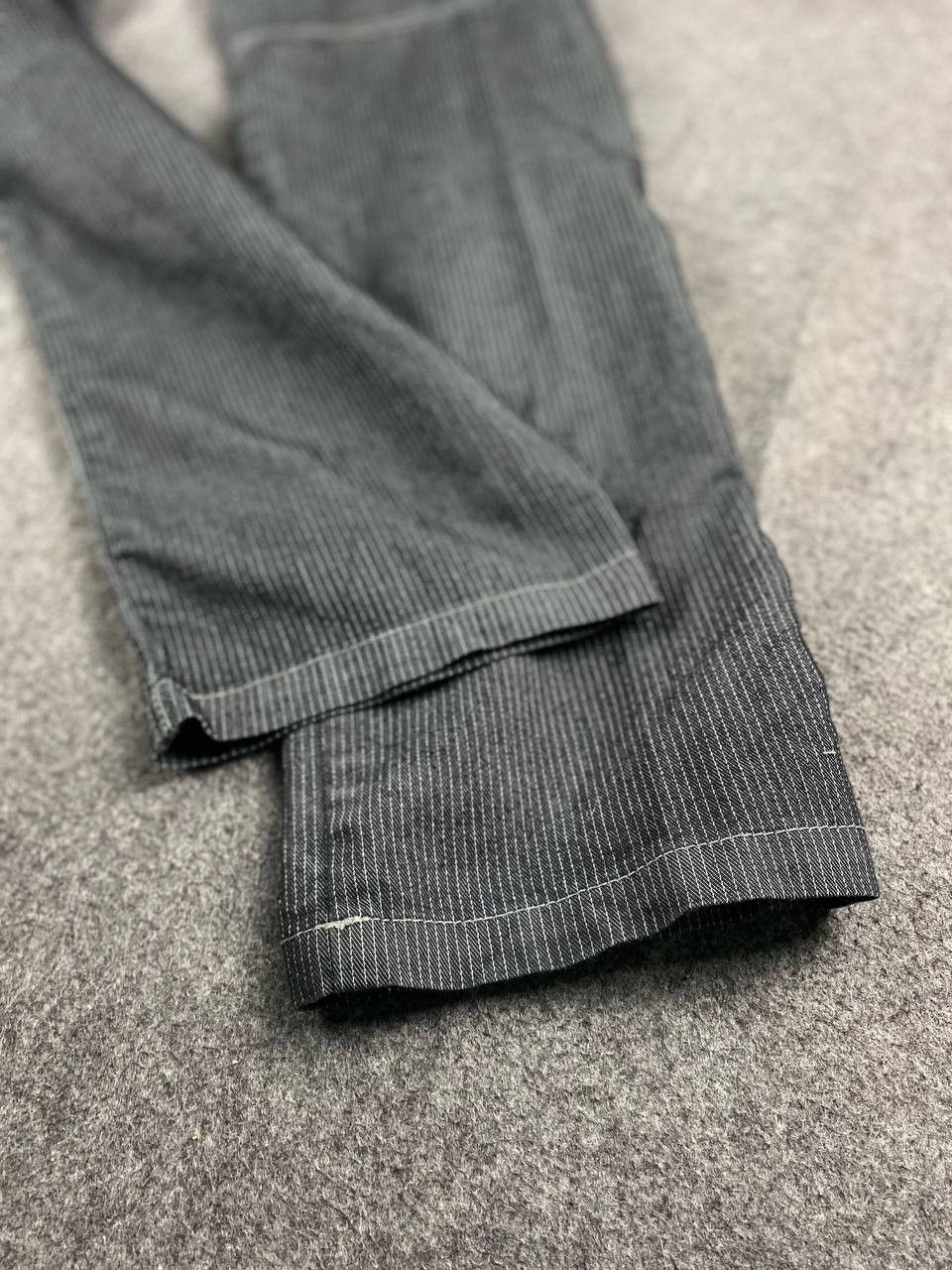 Dickies dickies hickory stripe cargo pants distressed Size US 35 - 8 Thumbnail