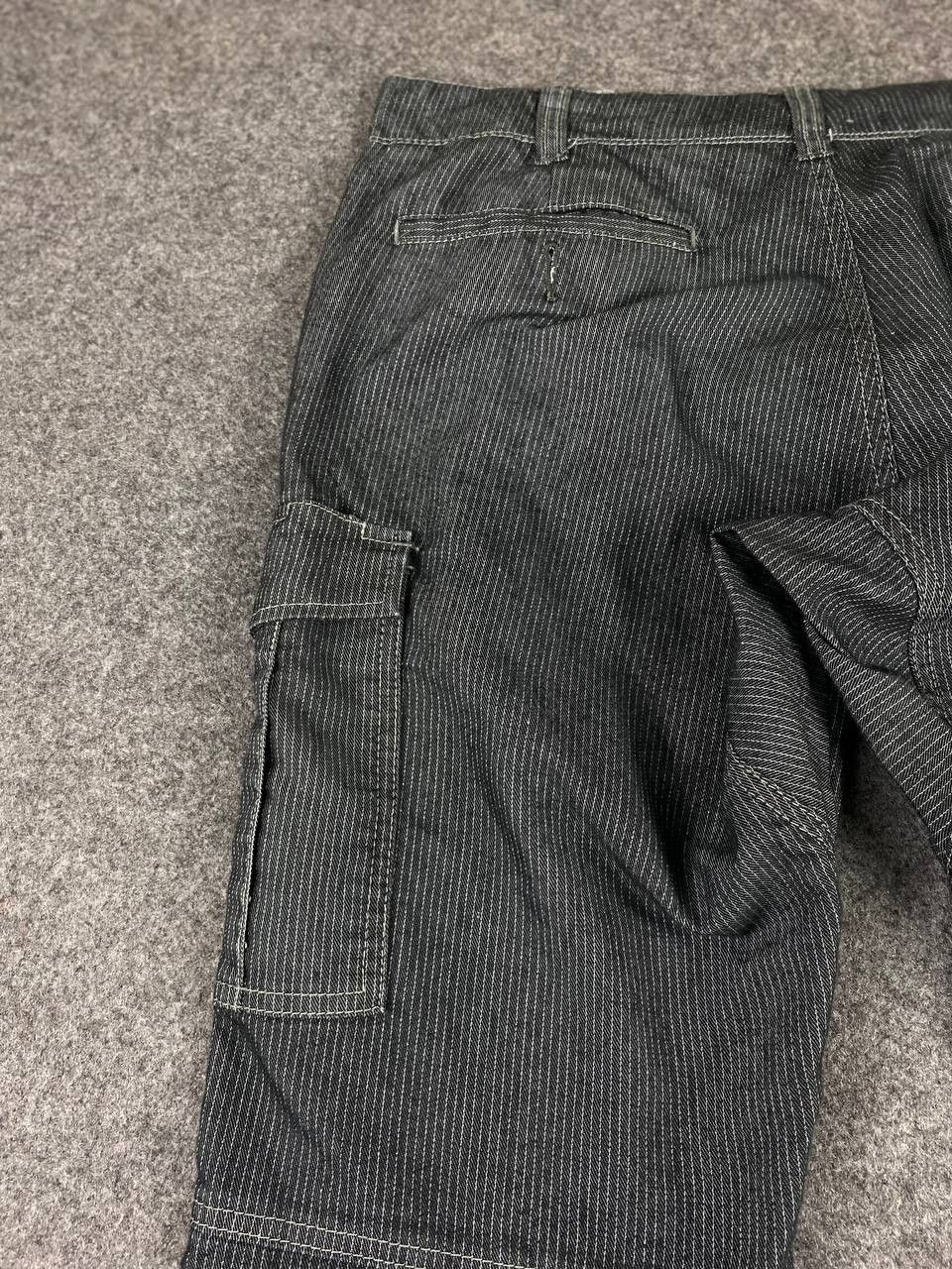 Dickies dickies hickory stripe cargo pants distressed Size US 35 - 6 Thumbnail