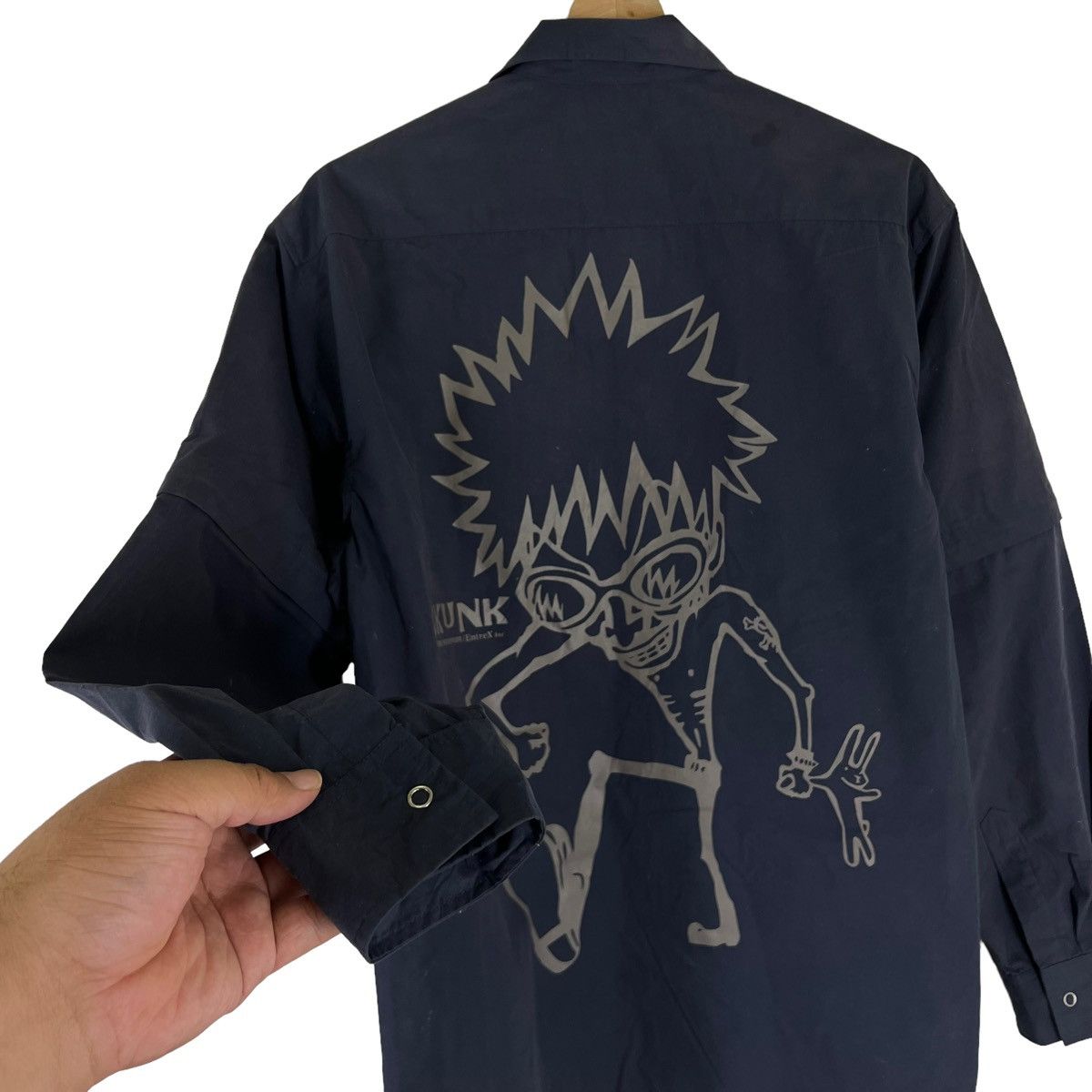 Hysteric Glamour VINTAGE MISCHIEVOUS BIG LOGO SHIRTS STREETWEAR SKATE Size US M / EU 48-50 / 2 - 9 Thumbnail