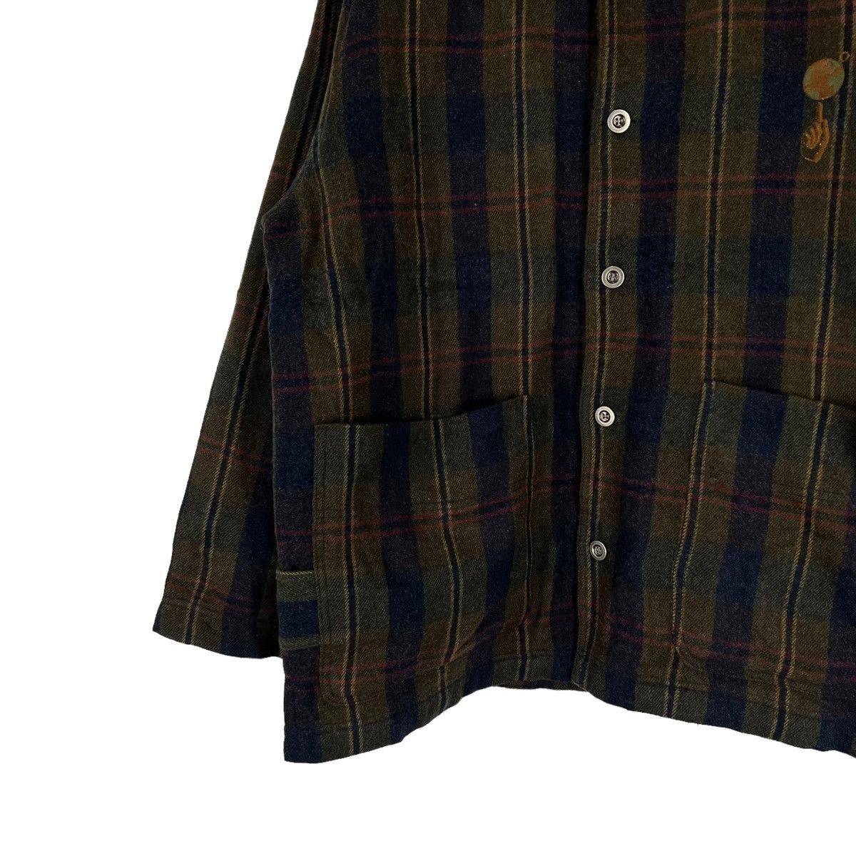 Japanese Brand VINTAGE WOOL JACKET TARTAN DESIGN JAPAN MADE 18 ABOVE Size US M / EU 48-50 / 2 - 4 Thumbnail