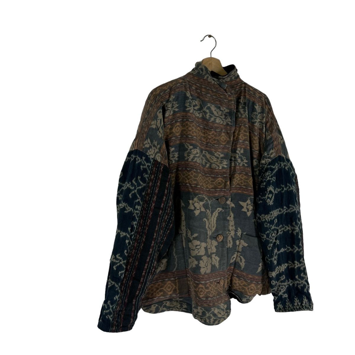 Japanese Brand VINTAGE NAVAJO JACKET KAPITAL JAPAN INSPIRED DESIGN Size US M / EU 48-50 / 2 - 2 Thumbnail