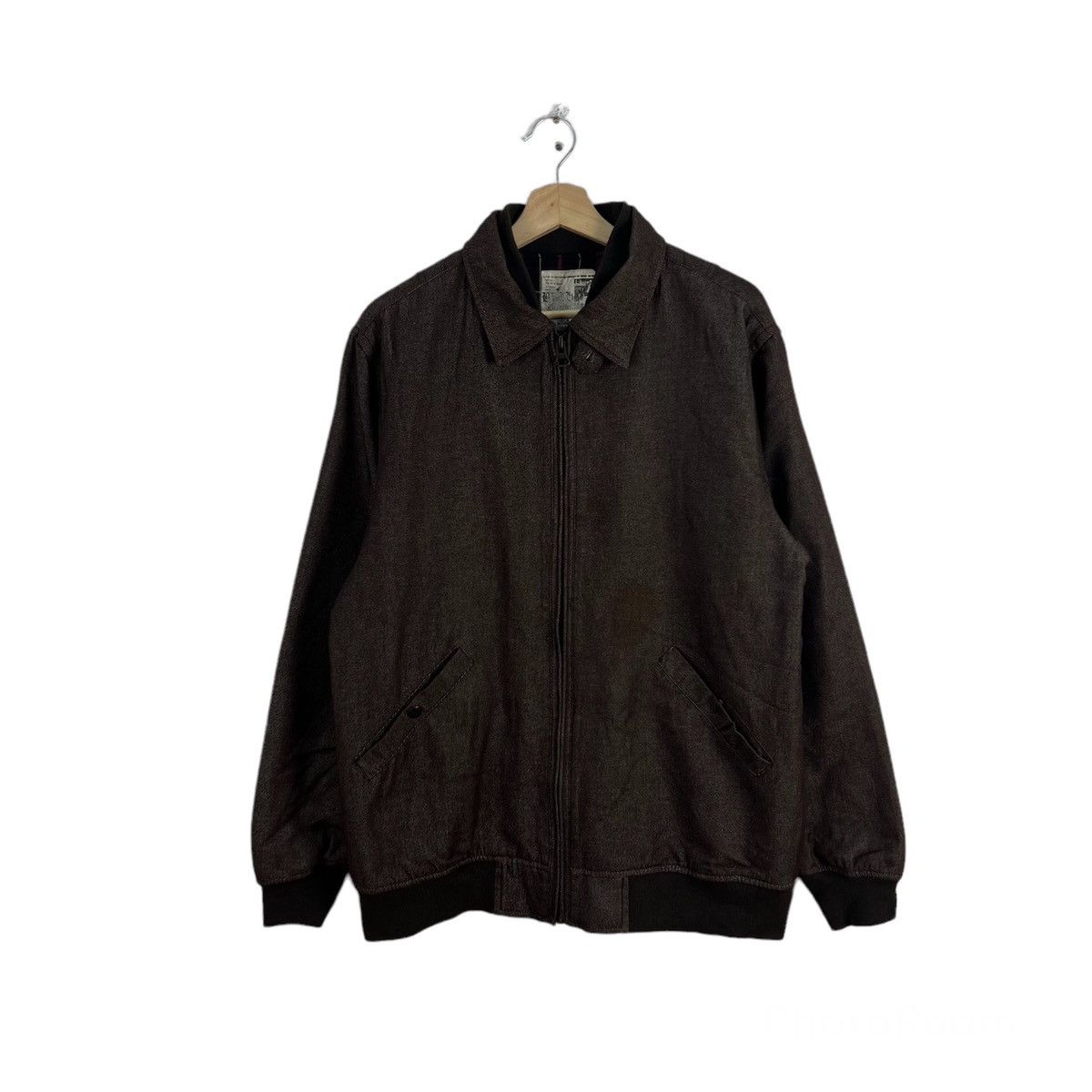 Japanese Brand VINTAGE VARSITY BOMBER JACKET THE CAR 1958 MG ZB MAGNETTA Size US M / EU 48-50 / 2 - 1 Thumbnail