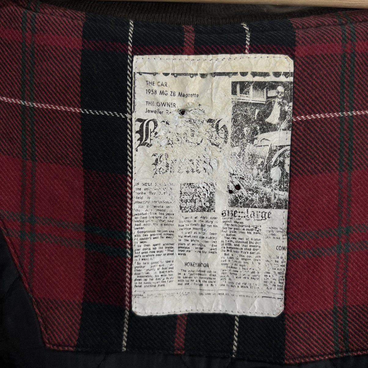 Japanese Brand VINTAGE VARSITY BOMBER JACKET THE CAR 1958 MG ZB MAGNETTA Size US M / EU 48-50 / 2 - 13 Thumbnail