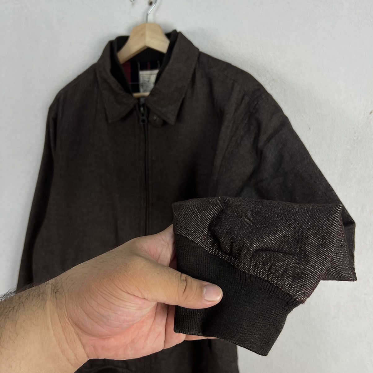 Japanese Brand VINTAGE VARSITY BOMBER JACKET THE CAR 1958 MG ZB MAGNETTA Size US M / EU 48-50 / 2 - 5 Thumbnail