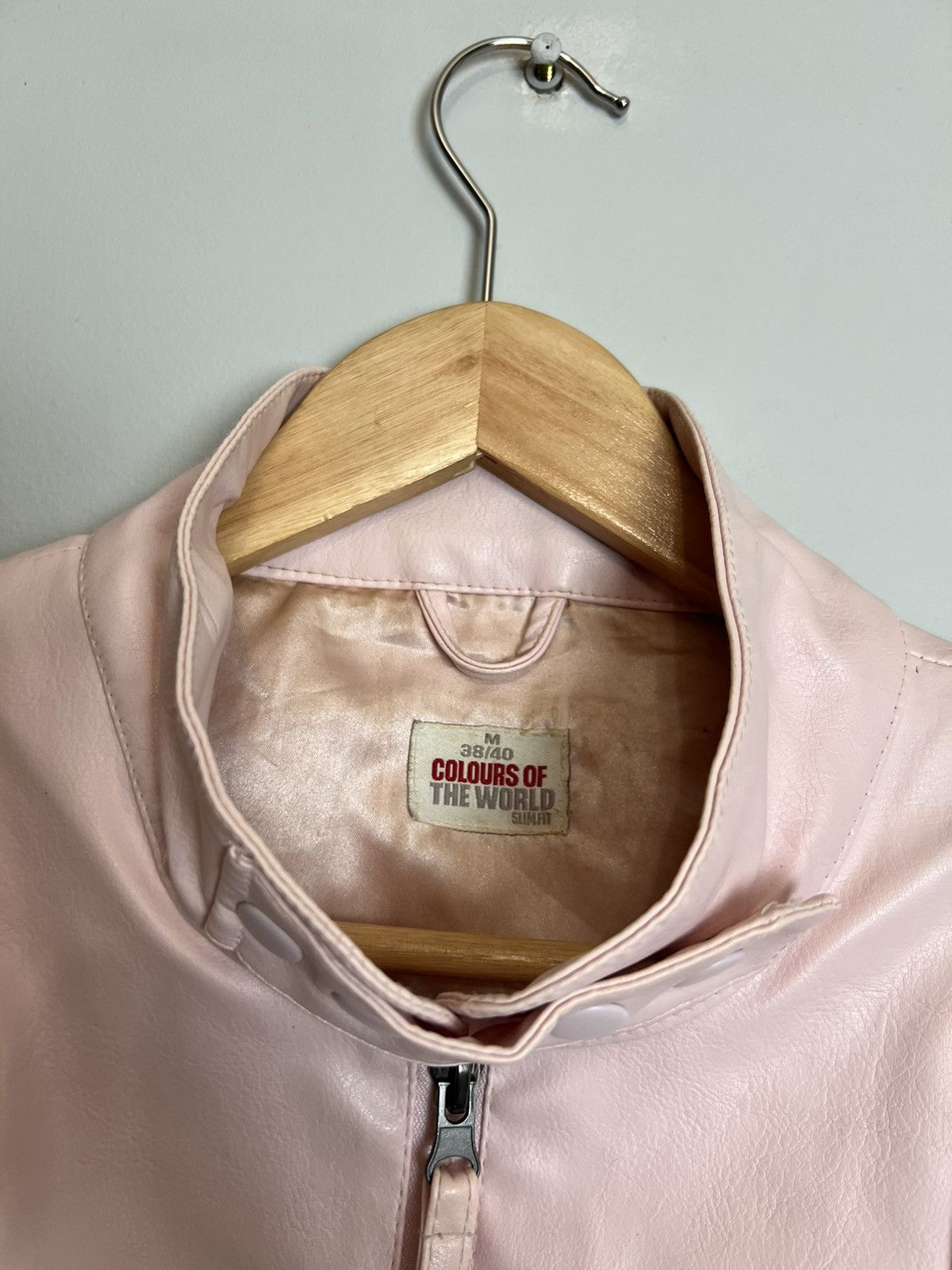 Vintage Vintage Y2k Woman Eco Leather Racing Jacket Hype Streetwear Size M / US 6-8 / IT 42-44 - 4 Thumbnail