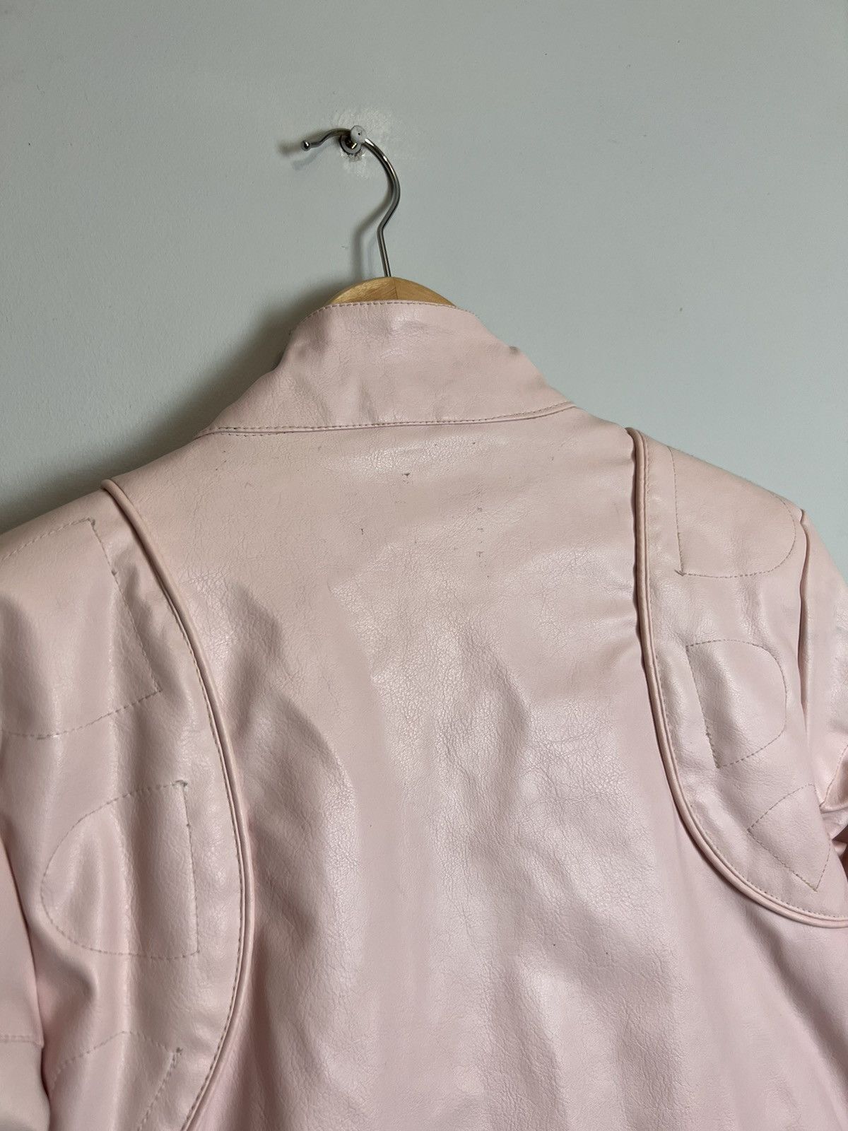 Vintage Vintage Y2k Woman Eco Leather Racing Jacket Hype Streetwear Size M / US 6-8 / IT 42-44 - 7 Thumbnail