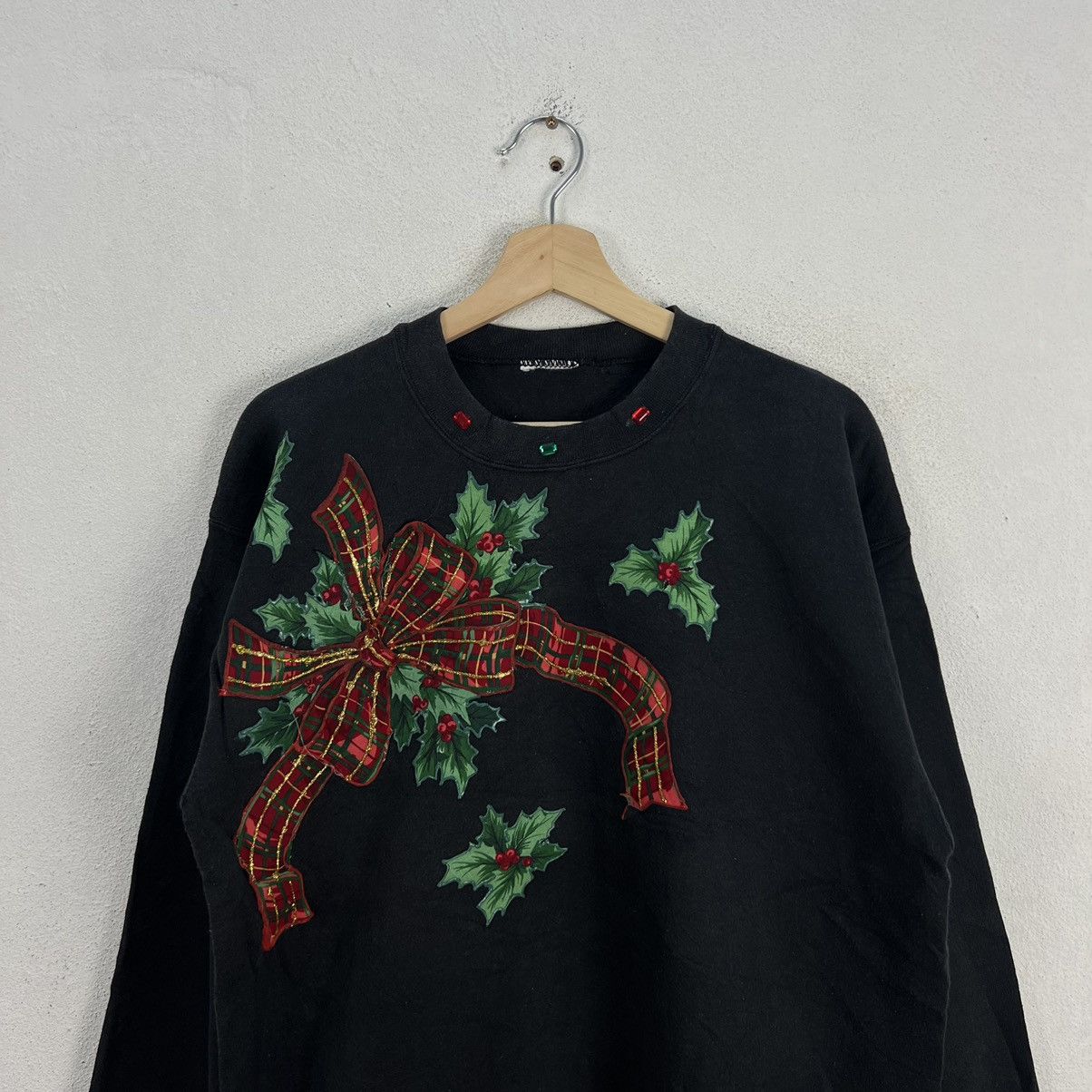 Japanese Brand VINTAGE SWEATSHIRT QUILTED FLOWER FULLPRINT DESIGN Size US M / EU 48-50 / 2 - 3 Thumbnail