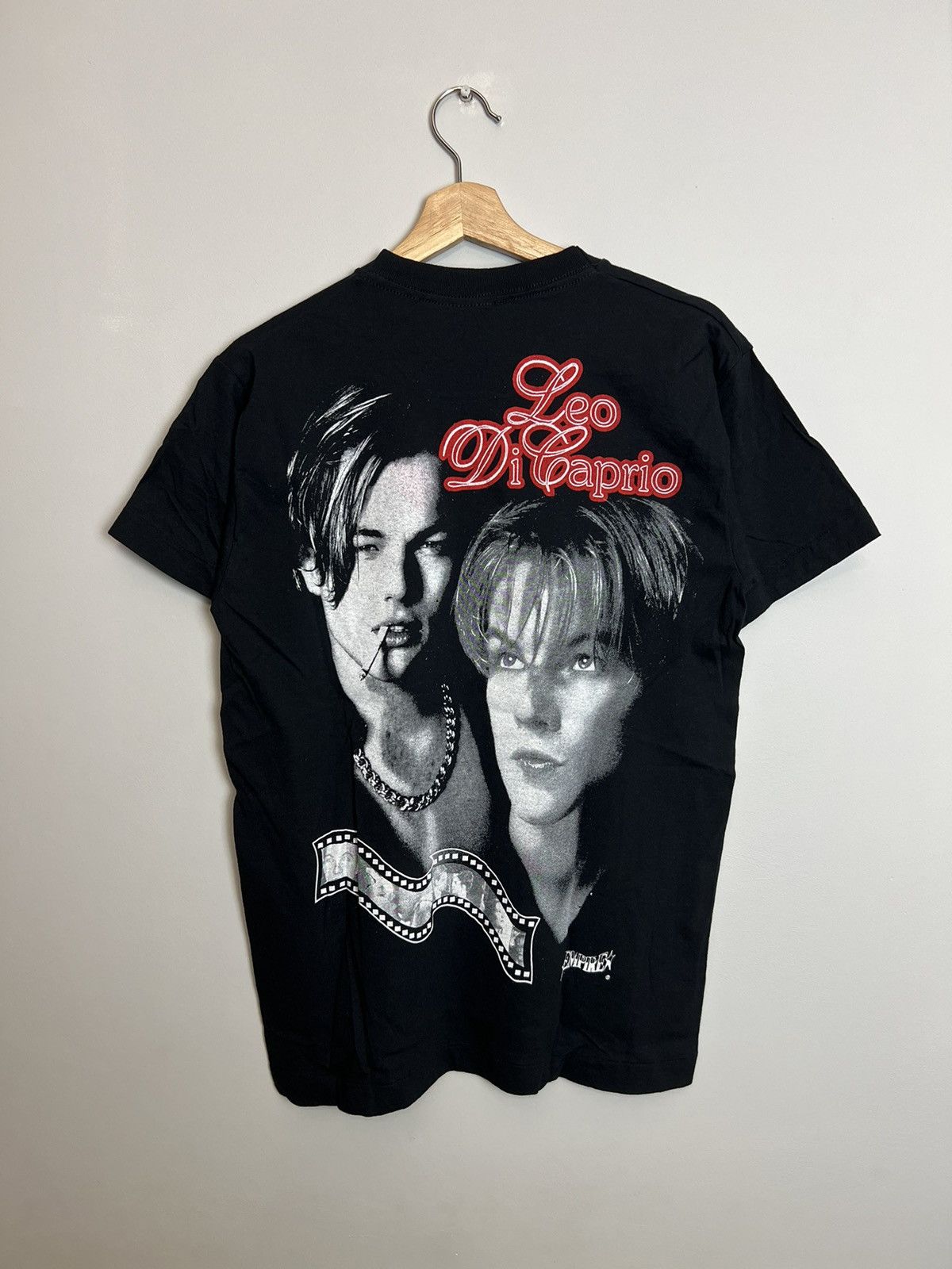 Rap Tees Vintage 90s Leonardo Dicaprio Leo Movie Rap Tee Rare Hype Size US M / EU 48-50 / 2 - 2 Thumbnail