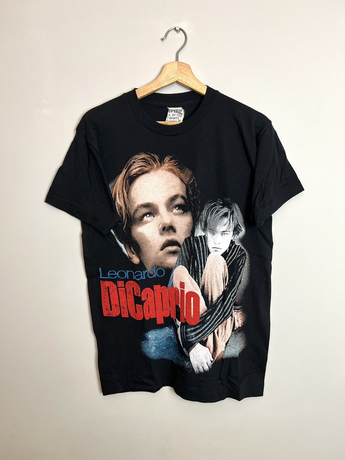 Rap Tees Vintage 90s Leonardo Dicaprio Leo Movie Rap Tee Rare Hype Size US M / EU 48-50 / 2 - 1 Thumbnail