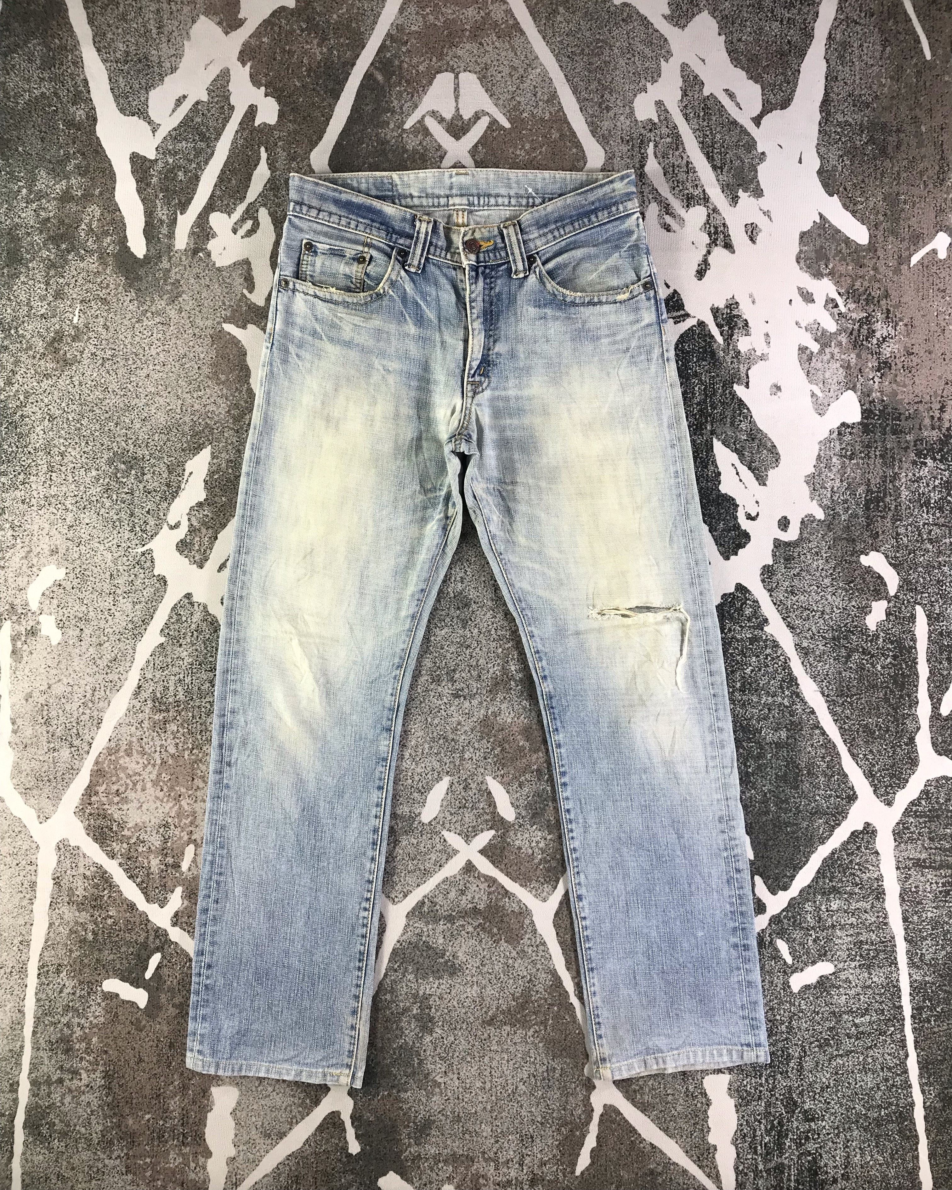 Japanese GL Heart Jeans Medium Wash Denim KJ2864