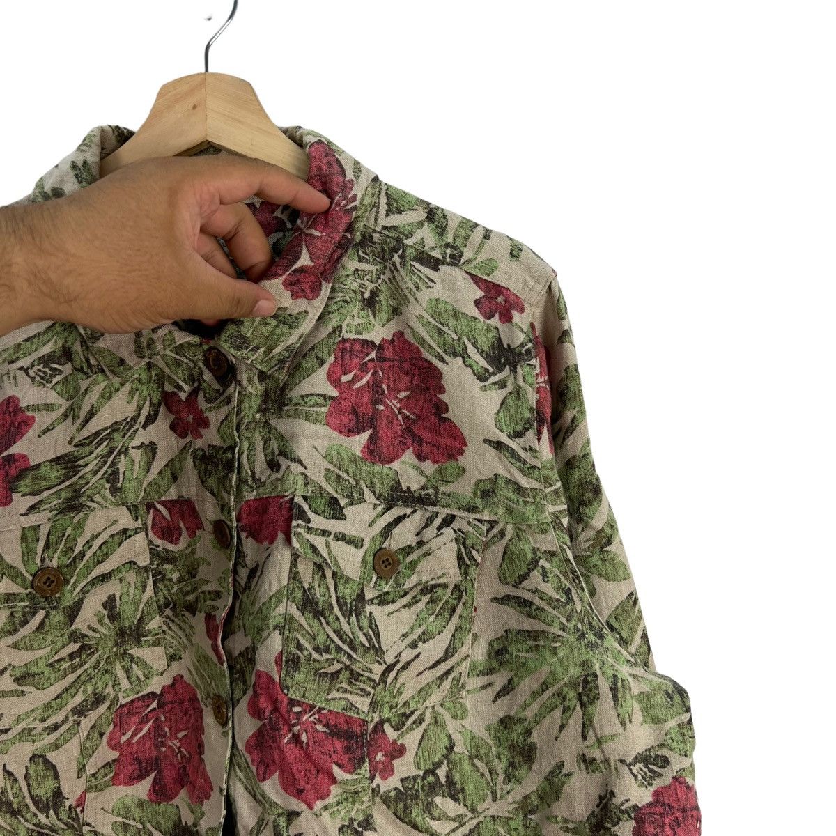 Vintage VINTAGE CHARTER CLUB WOMAN FLORAL FULL PRINT JACKET Size M / US 6-8 / IT 42-44 - 3 Thumbnail