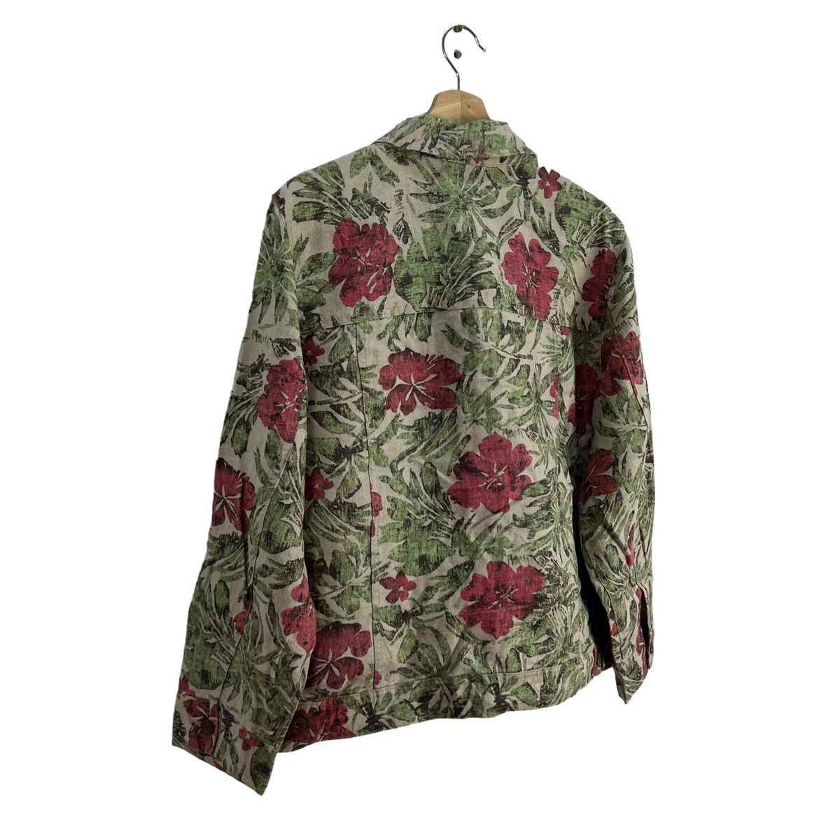 Vintage VINTAGE CHARTER CLUB WOMAN FLORAL FULL PRINT JACKET Size M / US 6-8 / IT 42-44 - 7 Thumbnail