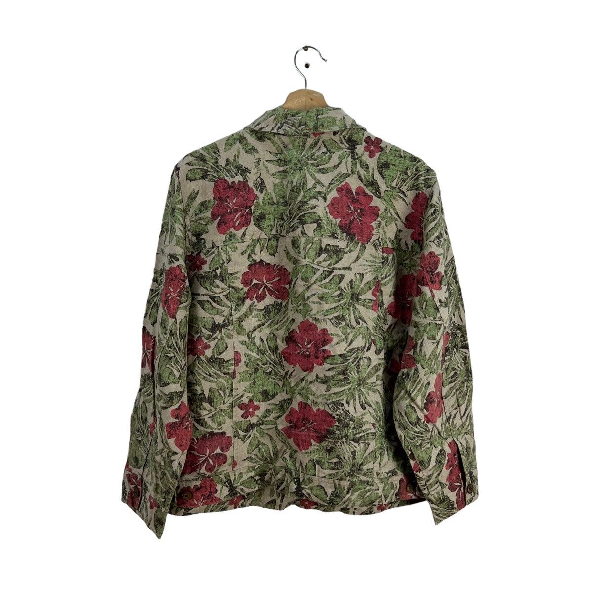 Vintage VINTAGE CHARTER CLUB WOMAN FLORAL FULL PRINT JACKET Size M / US 6-8 / IT 42-44 - 6 Thumbnail